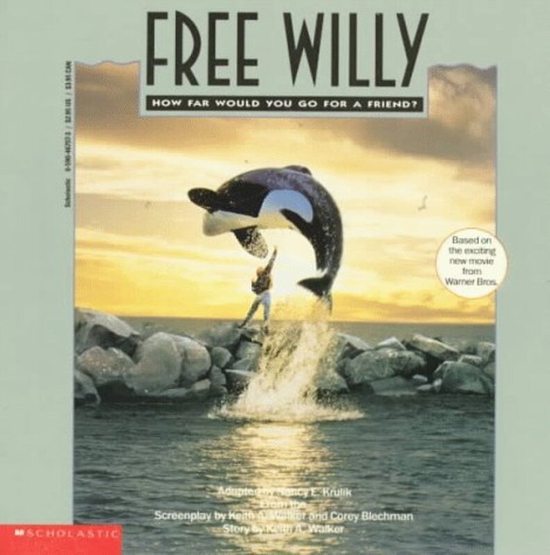 Book cover for "Free Willy" by Nancy Krulik