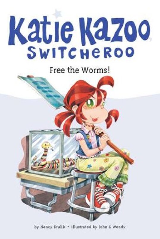 Book cover for "Free the Worms!" by Nancy Krulik