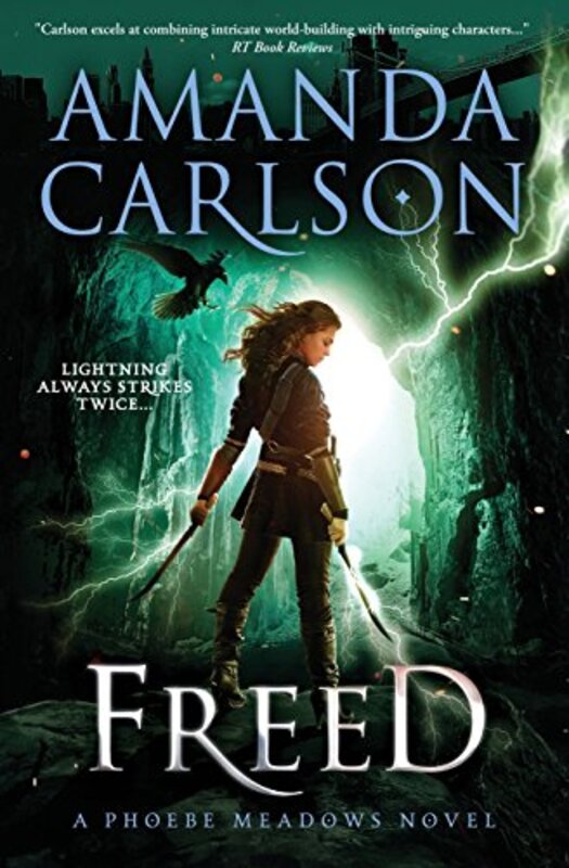 Book cover for "Freed" by Amanda Carlson