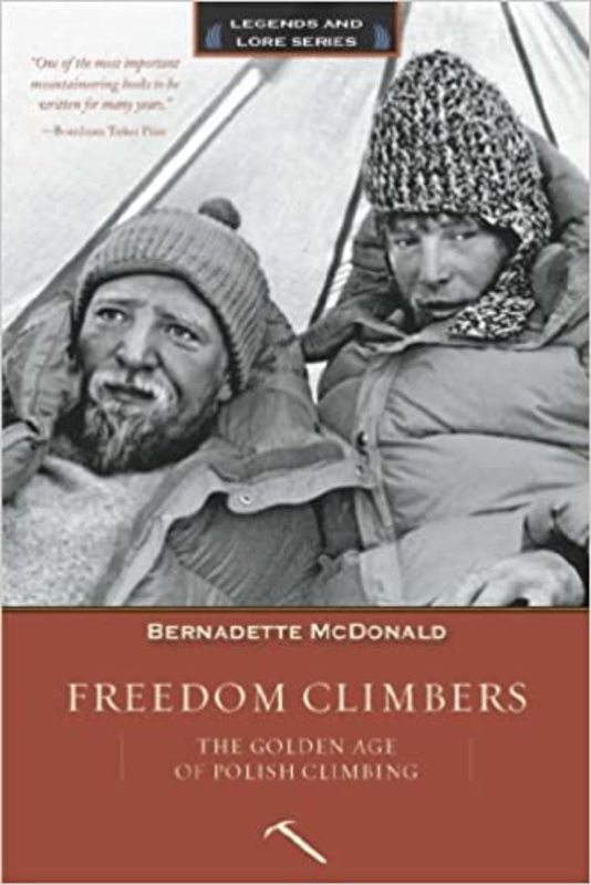 Book cover for "Freedom Climbers" by Bernadette McDonald