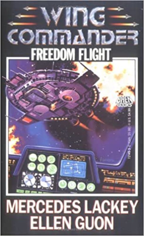 Book cover for "Freedom Flight" by Mercedes Lackey