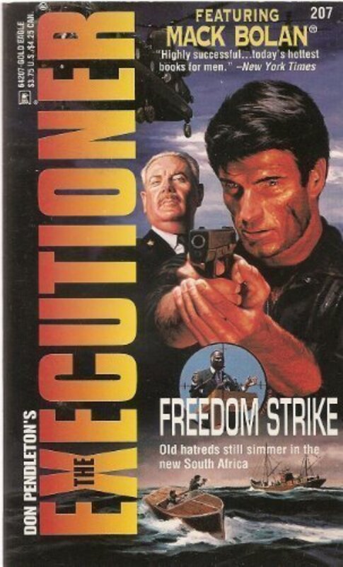Book cover for "Freedom Strike" by Don Pendleton