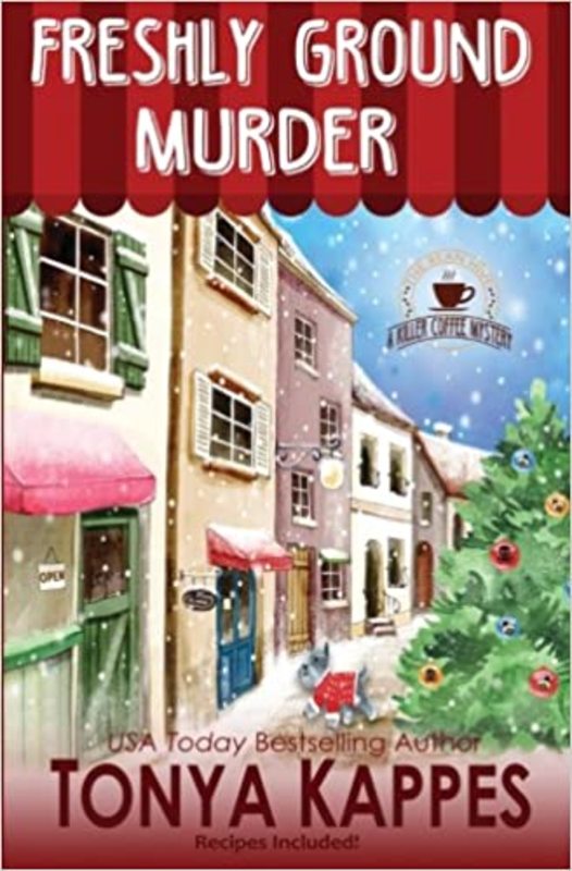 Book cover for "Freshly Ground Murder" by Tonya Kappes