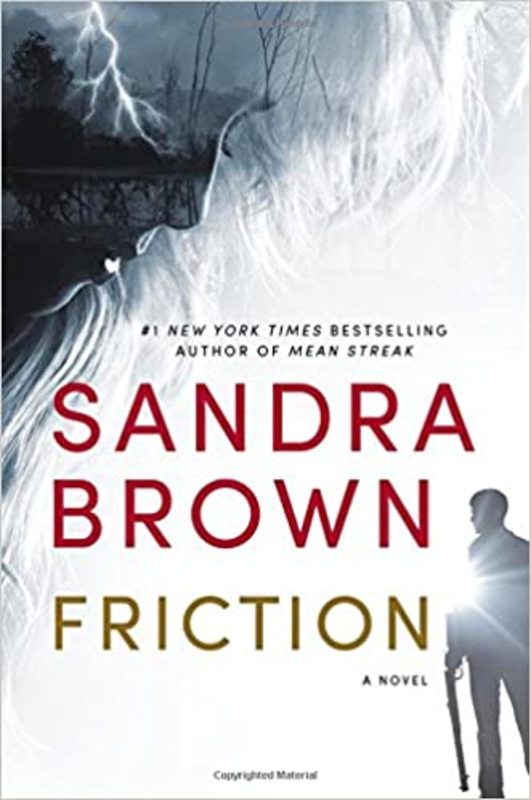 Book cover for "Friction" by Sandra Brown