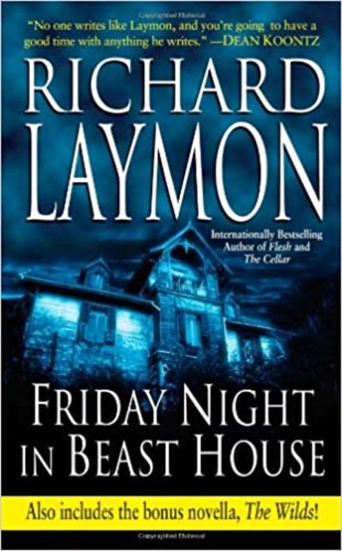 Book cover for "Friday Night in Beast House" by Richard Laymon