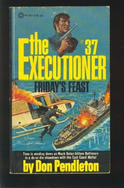 Book cover for "Friday's Feast" by Don Pendleton