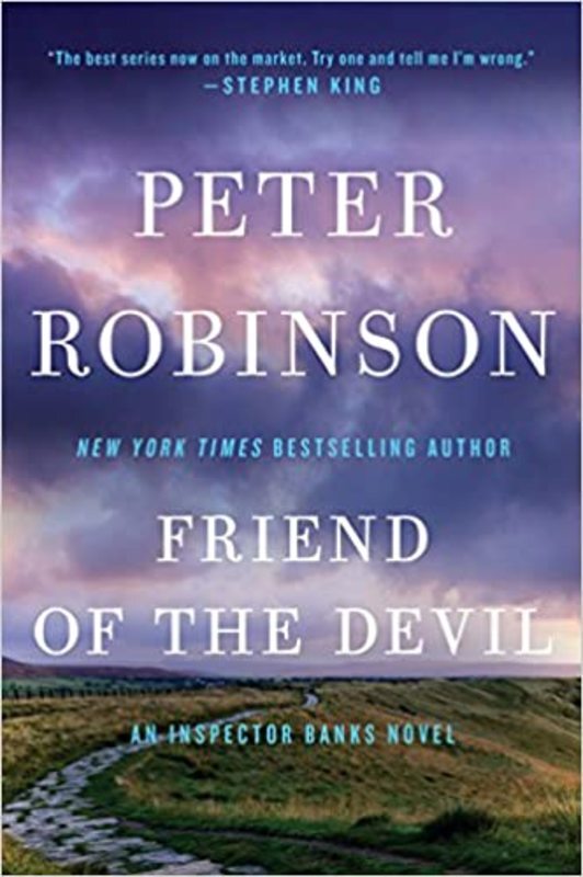 Book cover for "Friend of the Devil" by Peter Robinson