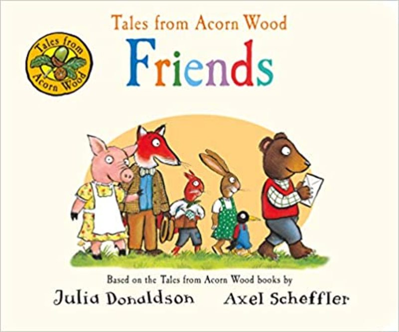Book cover for "Friends" by Julia Donaldson