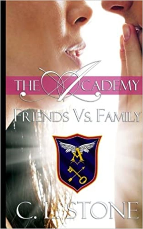Book cover for "Friends vs. Family" by C L Stone