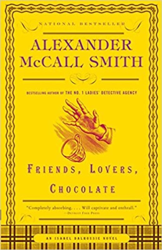 Book cover for "Friends, Lovers, Chocolate" by Alexander McCall Smith