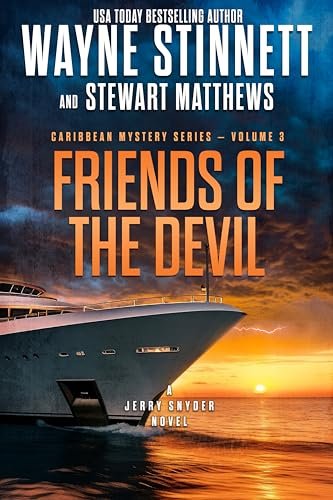 Book cover for "Friends of the Devil" by Wayne Stinnett