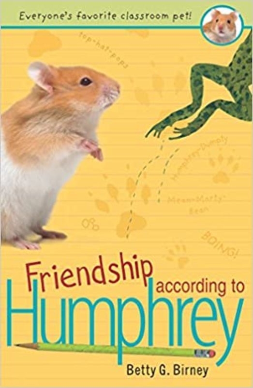 Book cover for "Friendship According to Humphrey" by Betty G. Birney