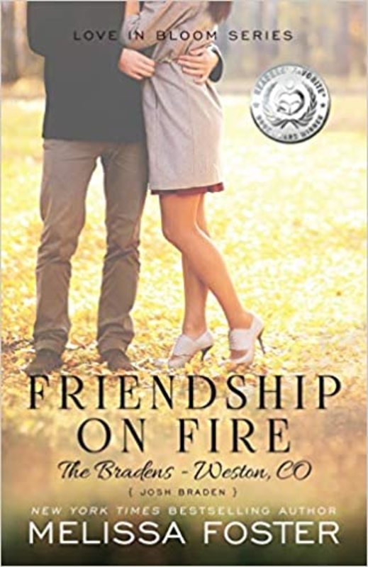 Book cover for "Friendship on Fire" by Melissa Foster