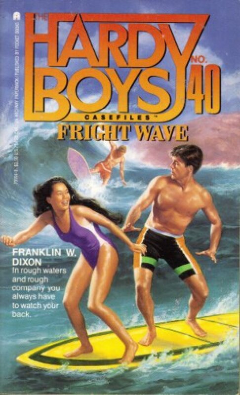 Book cover for "Fright Wave" by Franklin W Dixon