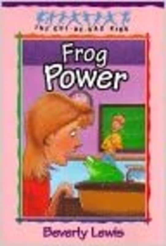 Book cover for "Frog Power" by Beverly Lewis