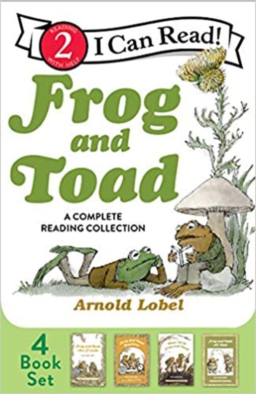 Book cover for "Frog and Toad Quartet" by Arnold Lobel