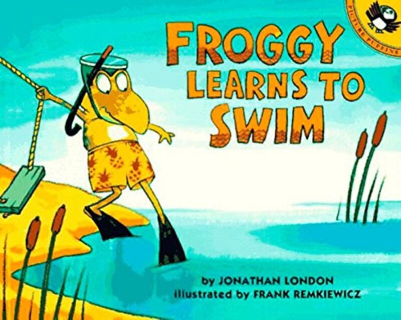 Book cover for "Froggy Learns to Swim" by Jonathan London