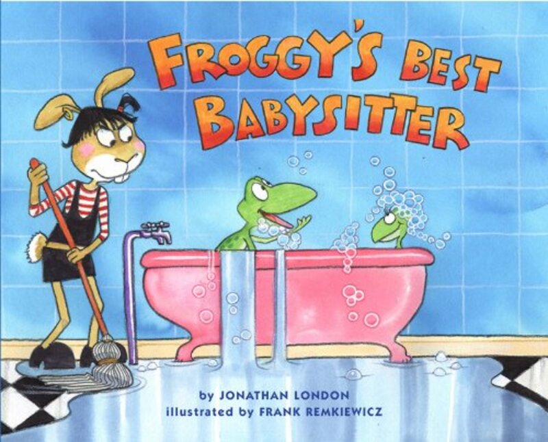 Book cover for "Froggy's Best Babysitter" by Jonathan London