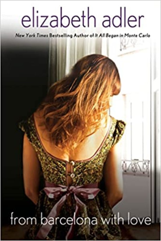 Book cover for "From Barcelona, with Love" by Elizabeth Adler