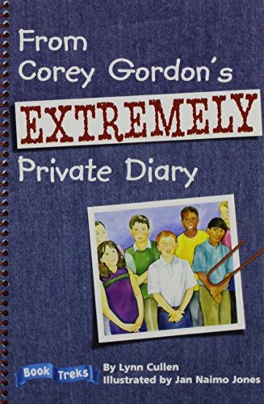 Book cover for "From Corey Gordon's Extremely Private Diary" by Lynn Cullen