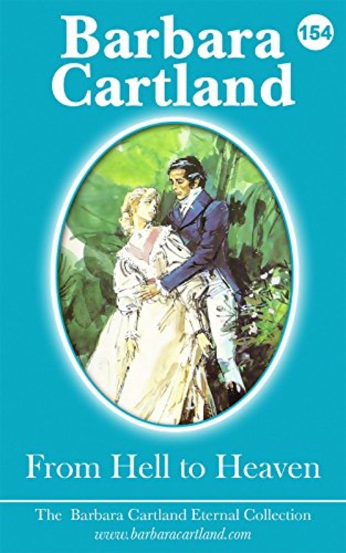 Book cover for "From Hell to Heaven" by Barbara Cartland