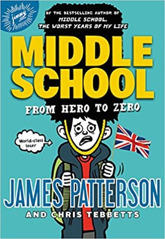 Book cover for "From Hero to Zero" by James Patterson