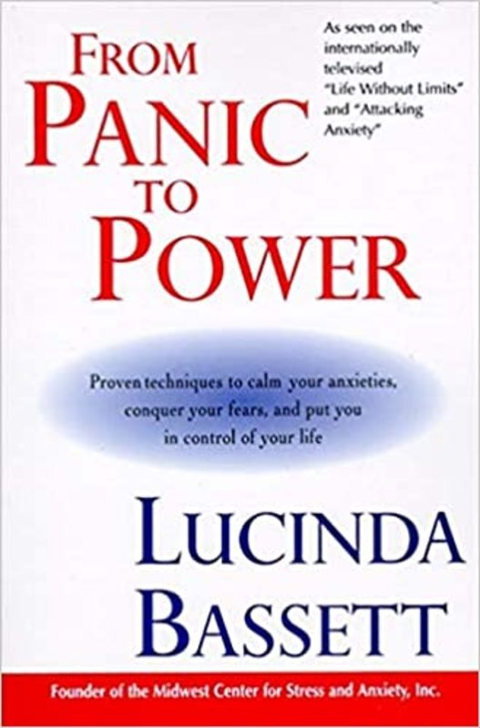 Book cover for "From Panic to Power" by Lucinda Bassett