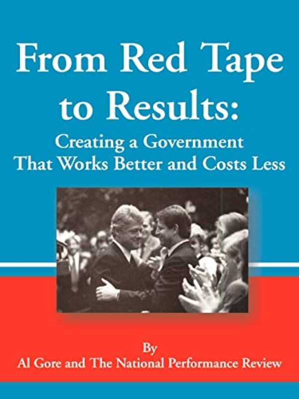 Book cover for "From Red Tape to Results"