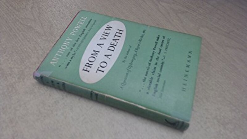 Book cover for "From a View to a Death" by Anthony Powell