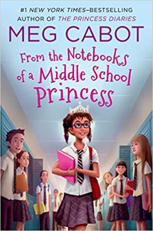 Book cover for "From the Notebooks of a Middle School Princess" by Meg Cabot