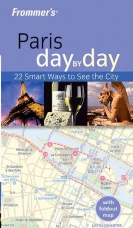 Book cover for "Frommer's Paris Day by Day" by Christi Daugherty