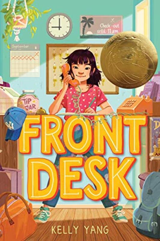 Book cover for "Front Desk" by Kelly Yang