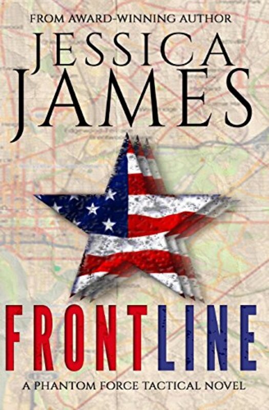 Book cover for "Front Line" by Jessica James