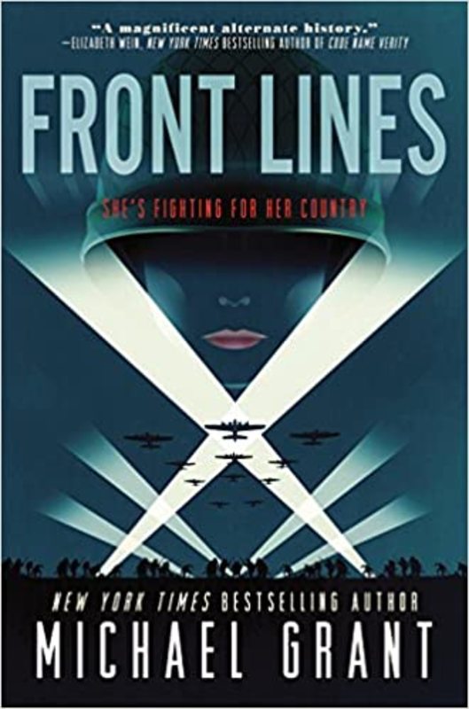 Book cover for "Front Lines" by Michael Grant