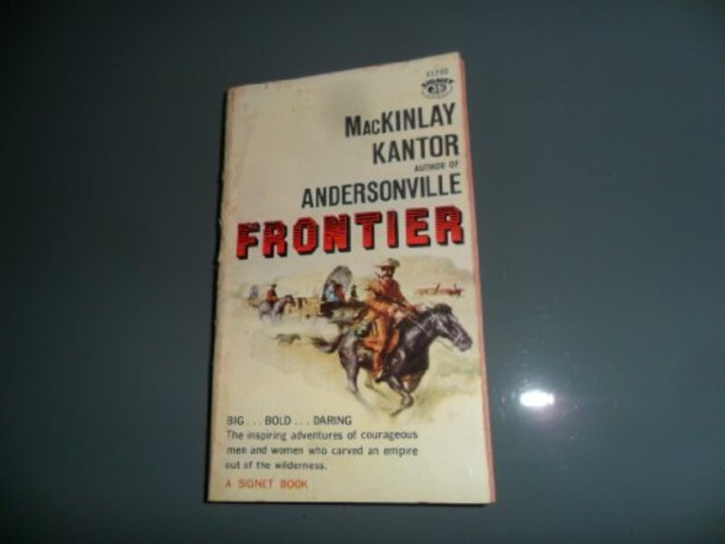 Book cover for "Frontier" by Mackinlay Kantor