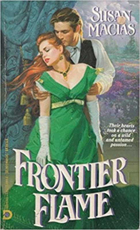 Book cover for "Frontier Flame" by Susan Mallery