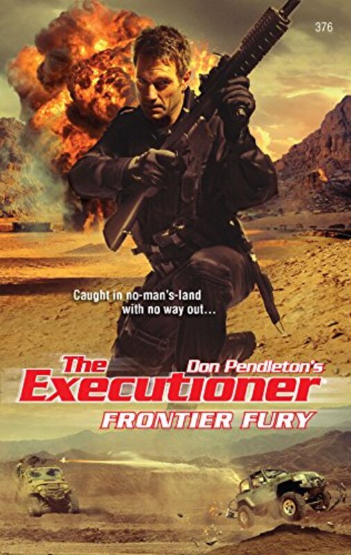 Book cover for "Frontier Fury" by Don Pendleton