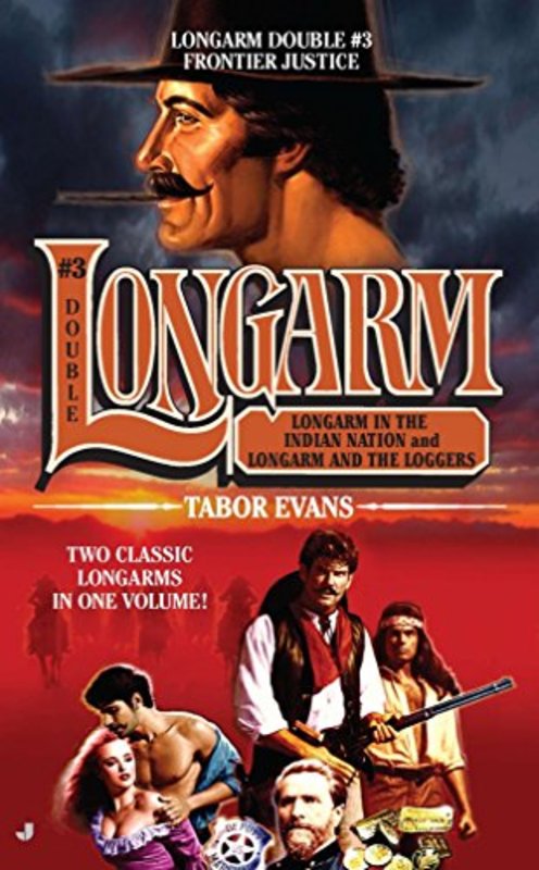 Book cover for "Frontier Justice" by Tabor Evans