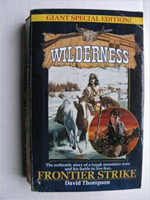 Book cover for "Frontier Strike" by David Robbins