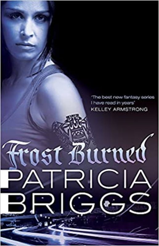Book cover for "Frost Burned" by Patricia Briggs