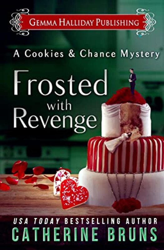 Book cover for "Frosted with Revenge" by Catherine Bruns