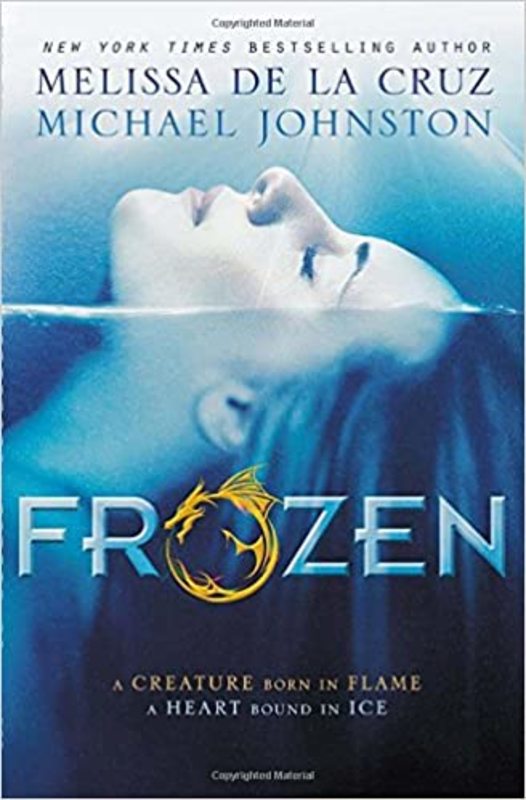 Book cover for "Frozen" by Melissa de la Cruz