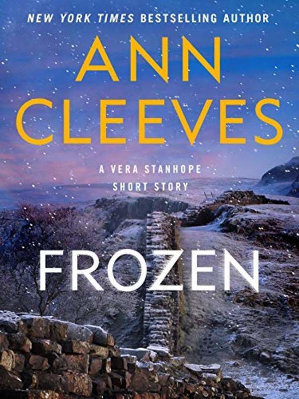 Book cover for "Frozen" by Ann Cleeves