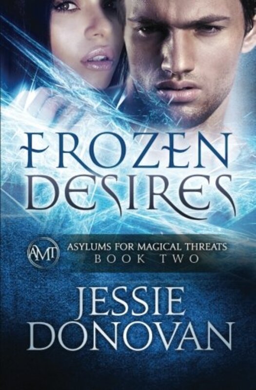 Book cover for "Frozen Desires" by Jessie Donovan