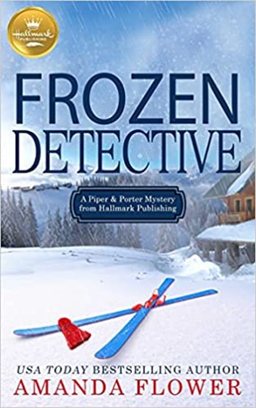 Book cover for "Frozen Detective" by Amanda Flower