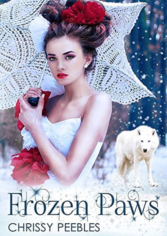 Book cover for "Frozen Paws" by Chrissy Peebles