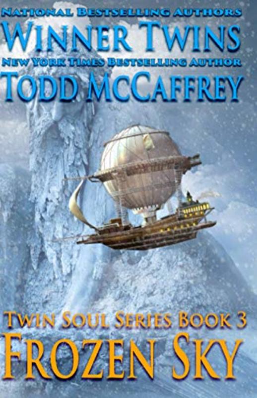 Book cover for "Frozen Sky" by Todd McCaffrey
