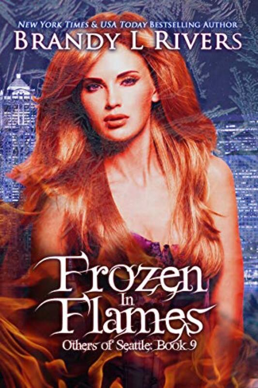 Book cover for "Frozen in Flames" by Brandy L Rivers