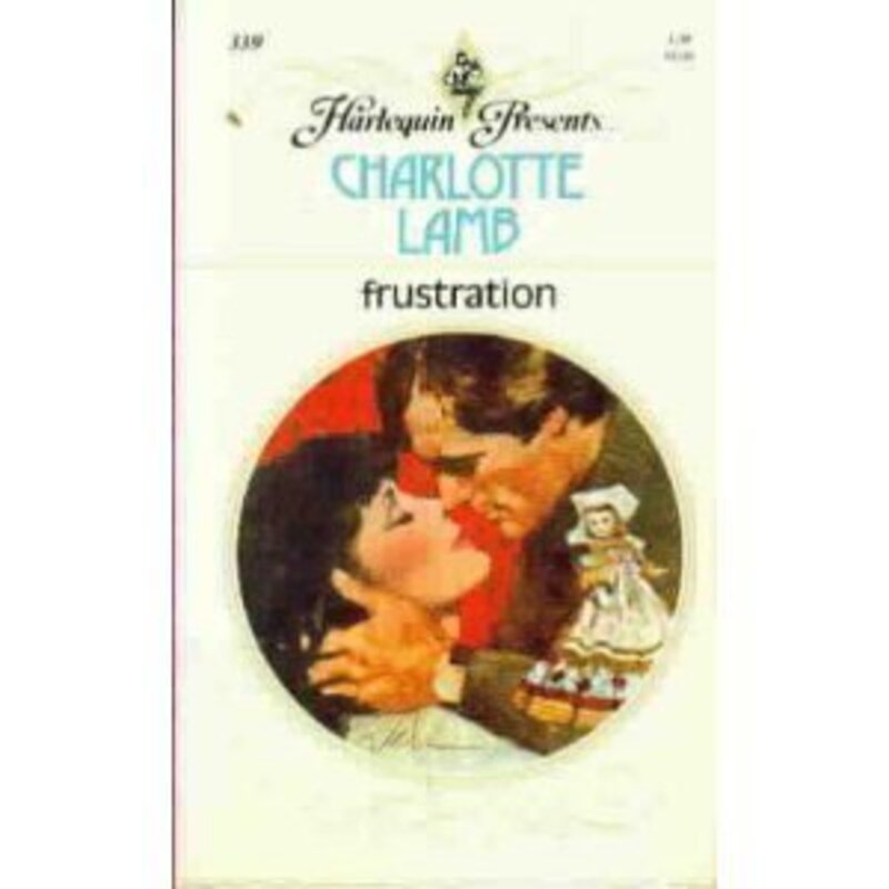 Book cover for "Frustration" by Charlotte Lamb