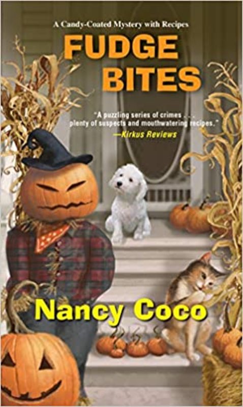 Book cover for "Fudge Bites" by Nancy J Parra